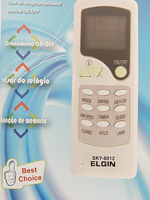 Cod. 10180  Ar Condicionado Elgin  Split -Ssfia-9000 SKY-8012