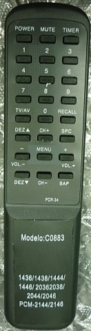Cód. 1046 Controle de TV Philco