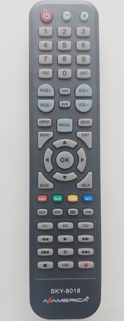 Cod. 10654 Receptor Digital Azamerica S2010 SKY-8018