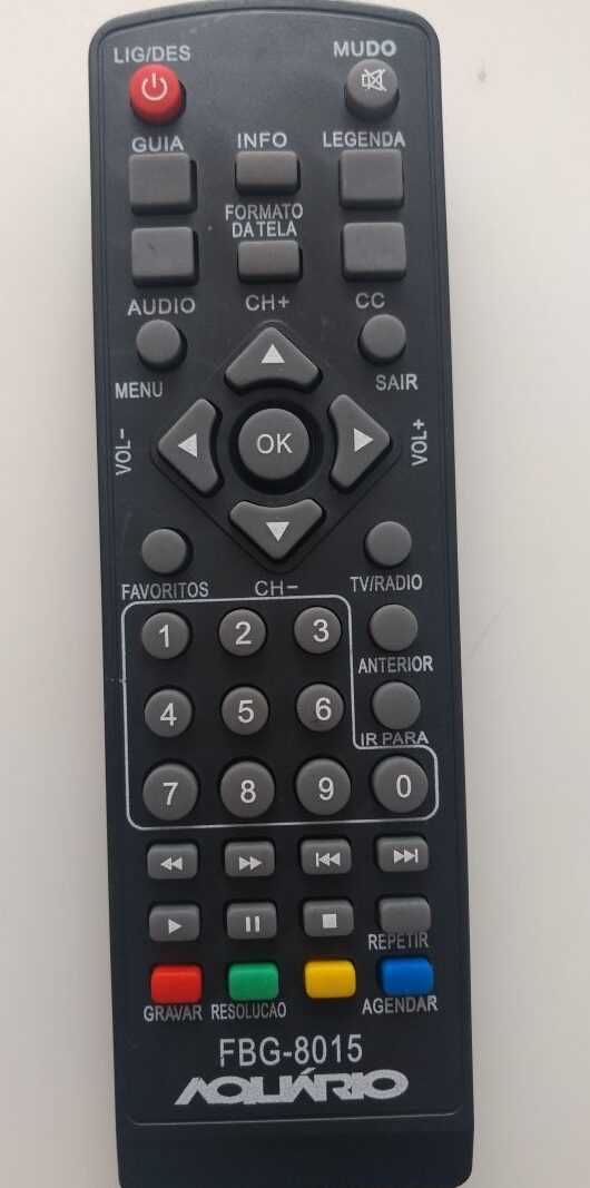 Cod. 10658 Receptor Digital Aquario Dtv4000 Dtv5000 Dtv6000 Dtv7000 FBG-8015
