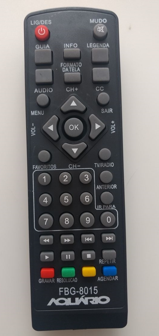 Cod. 10658 Receptor Digital Aquario Dtv4000 Dtv5000 Dtv6000 Dtv7000 FBG-8015