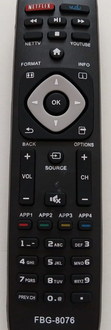 Cod. 10910 Controle de TV TV Philips