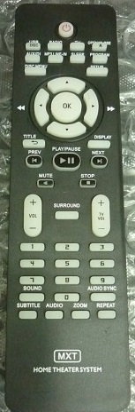 Cod. 1096 Controle Remoto DVD Home  Philips