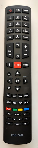 Cod.11113 Controle de TV Philco