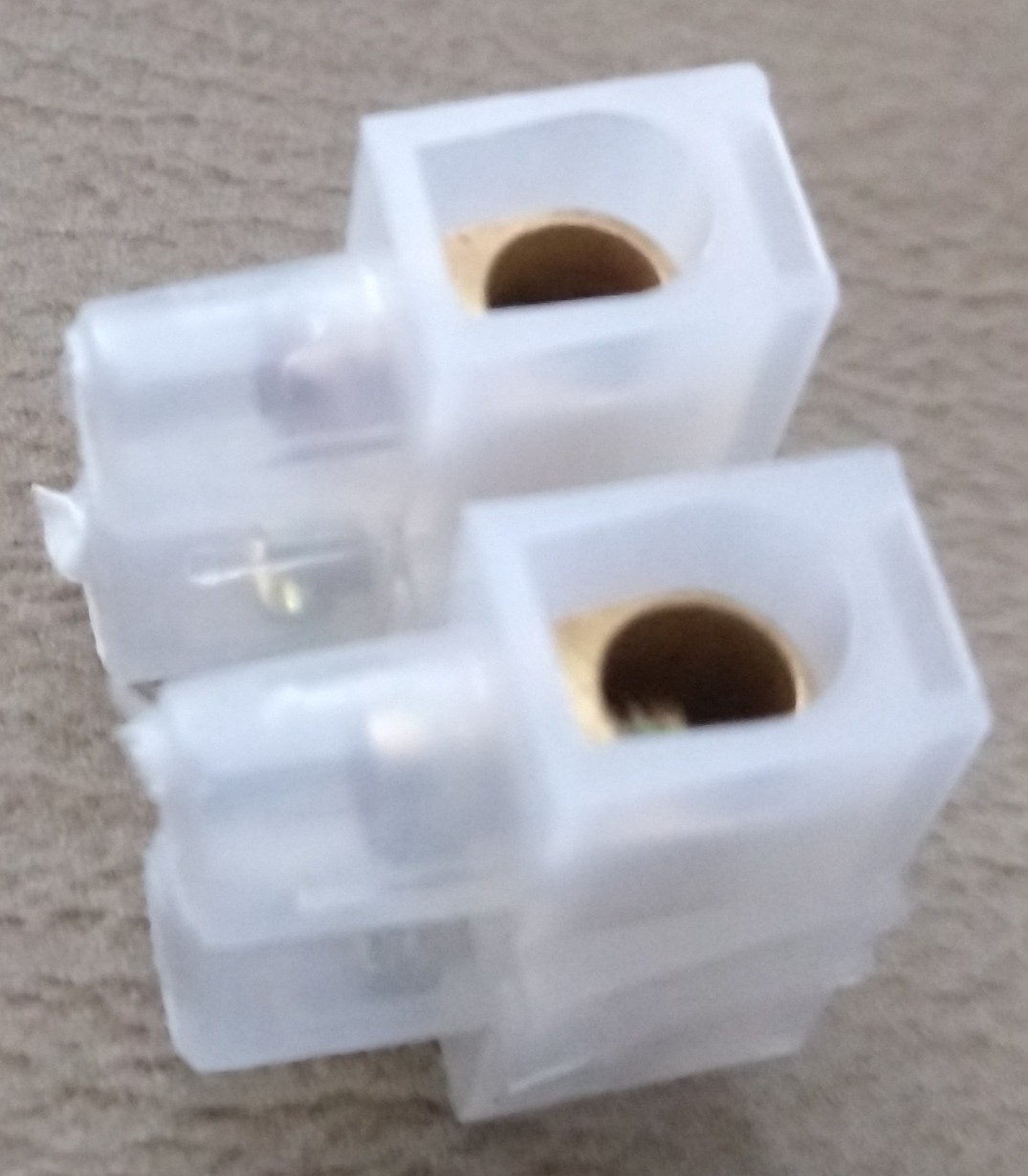 Cod.11593 Barra Sindal 2 Terminal 4mm 15 Amperes