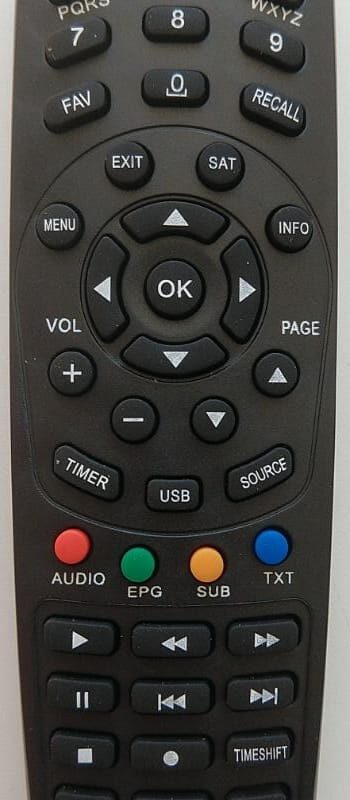 Cód. 12034  Receptor Digital ALPHASAT CHROMA-CRS-7120-SKY-7087-LE-7087
