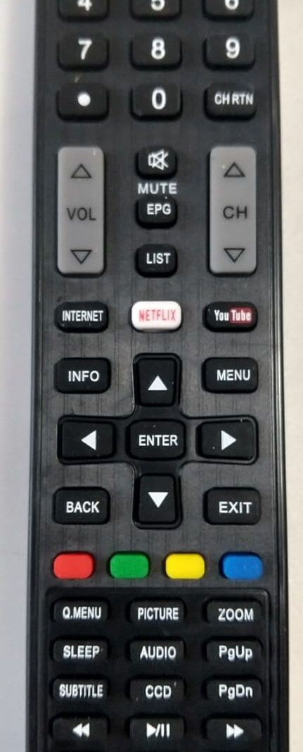 Cod. 12064 Controle Remoto de TV Semp Toschiba