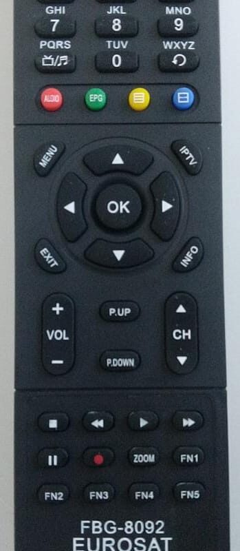 Cód. 12075 Receptor Digital Eurosat FBG-8092