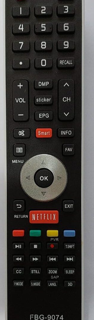 Cod. 12329 Controle Remoto de TV Semp Toschiba