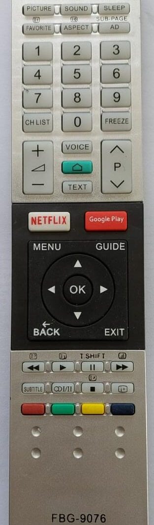 Cod. 12370 Controle Remoto de TV Semp Toschiba