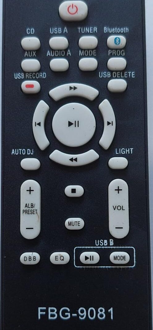 Cod. 12770 Controle Remoto de Som Philips FBG-9081