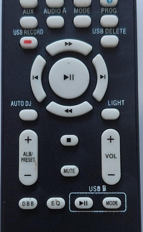 Cod. 12770 Controle Remoto de Som Philips FBG-9081