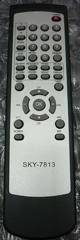 Cod. 1434 Controle Remoto de TV Semp Toschiba-Tubo