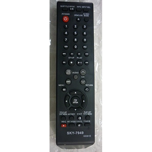 Cod. 1446 Controle Remoto DVD Home LG SKY-7949