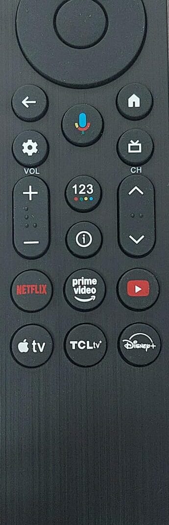 Cod. 14491  Controle Remoto TV TCL Mod. 32S6500, 40S6500 - 43S6500- 50P8M- 55P8M - 65C6US - FBG-9348