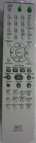 Cod. 1489 Controle Remoto DVD Home Sony   RMT-D175A