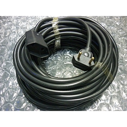 Cod.1860 Extensão Montada Cabo PP Flexível 2x 1,5mm 20mt preto
