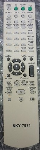 Cod. 2135 Controle Remoto DVD Home Sony SKY-7971