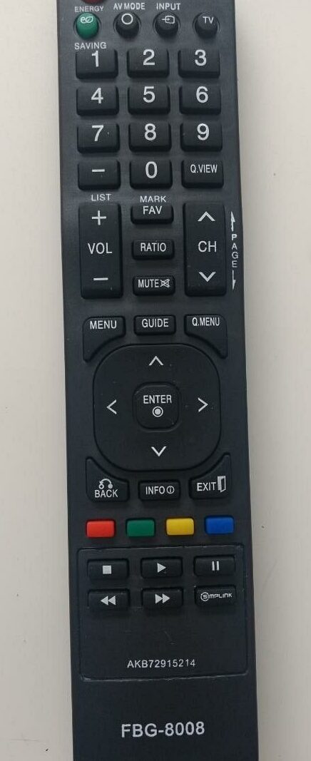 Cod. 3432 TV LG FBG-8008