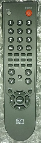 Cod. 3452 Controle Remoto de TV Semp Toschiba