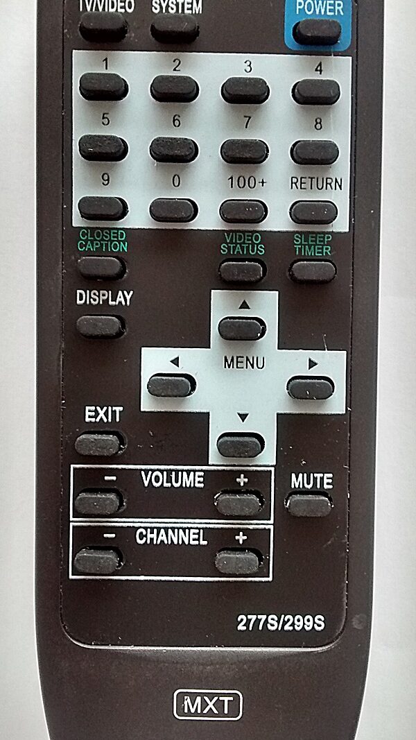 Cod. 3625  Controle de TV Gradiente