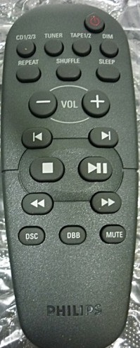 Cod. 369 Controle Remoto de Som Philips