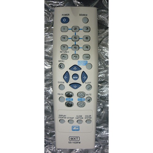 Cod. 3717 Controle de TV Gradiente