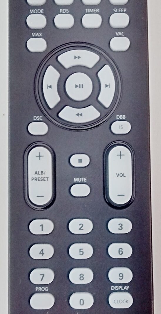 Cod. 4578 Controle Remoto de Som Philips Original