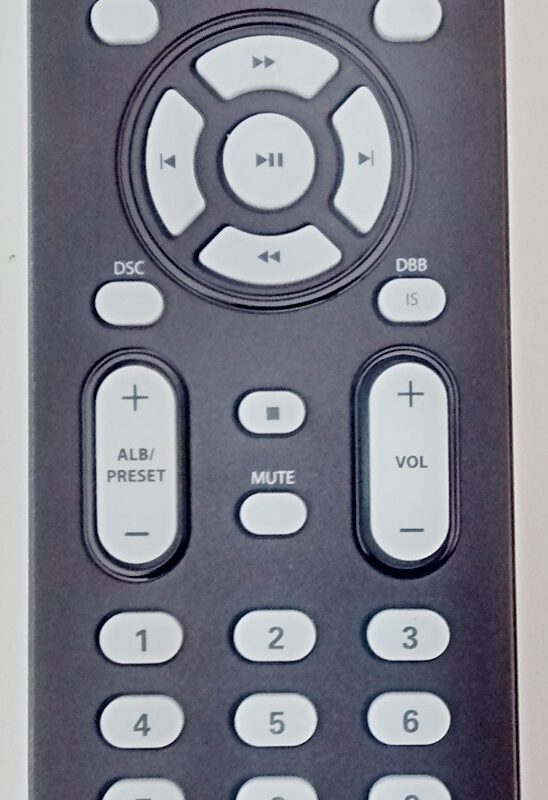 Cod. 4578 Controle Remoto de Som Philips Original