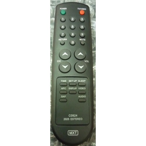 Cod. 533 Controle de TV Gradiente