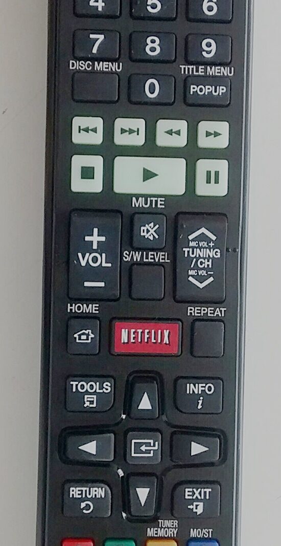 Cod. 5857  Controle Remoto DVD Home Samsung Original