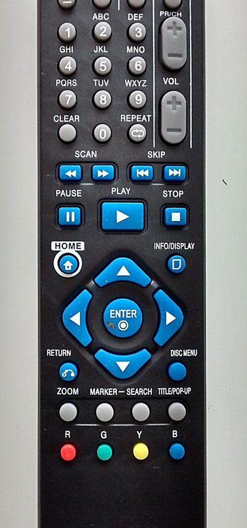 Cod. 6653  Controle Remoto DVD Home  LG  SKY-7459