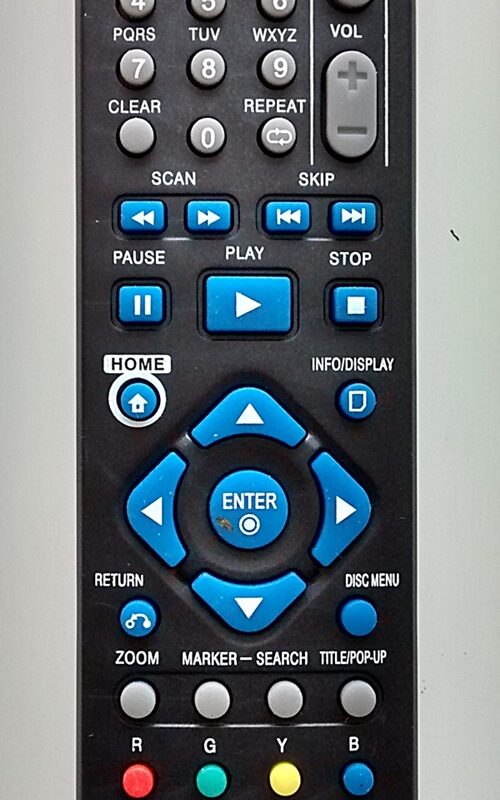 Cod. 6653  Controle Remoto DVD Home  LG  SKY-7459