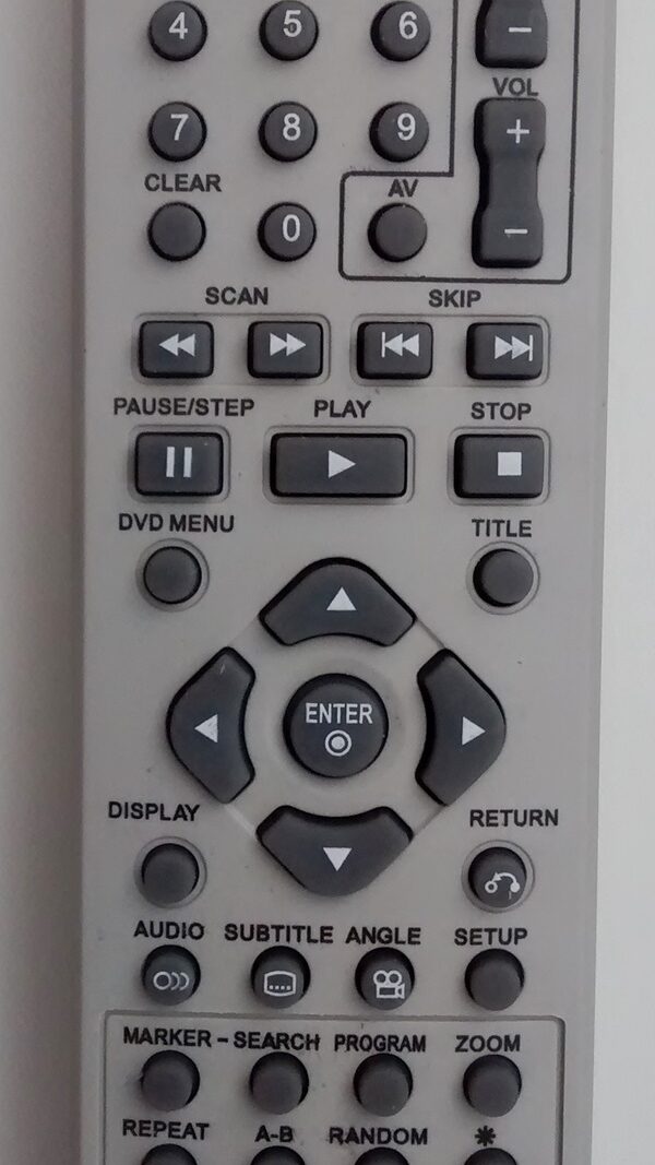 Cod. 702  Controle Remoto DVD Home  LG