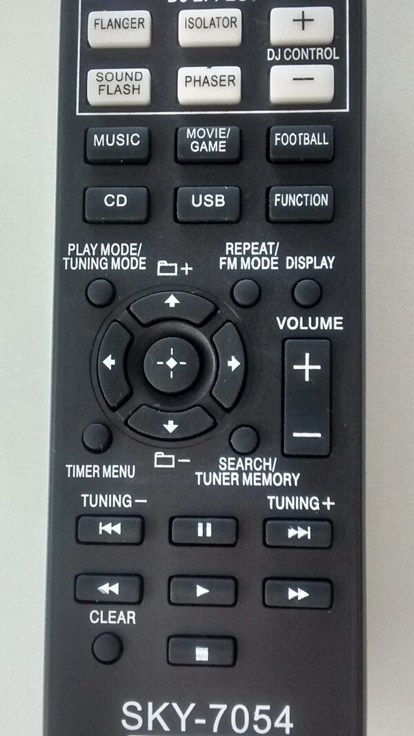 Cod. 7093 Controle Remoto DVD Home Sony SKY-7054