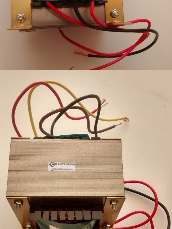 Cod. 7143 Transformador 12+12V 10A 110  220V AC - Marca Gilson.