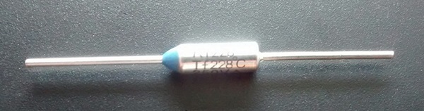 Cod. 7511 Fusivel termico Tf 228°C  10AMP - 250V.