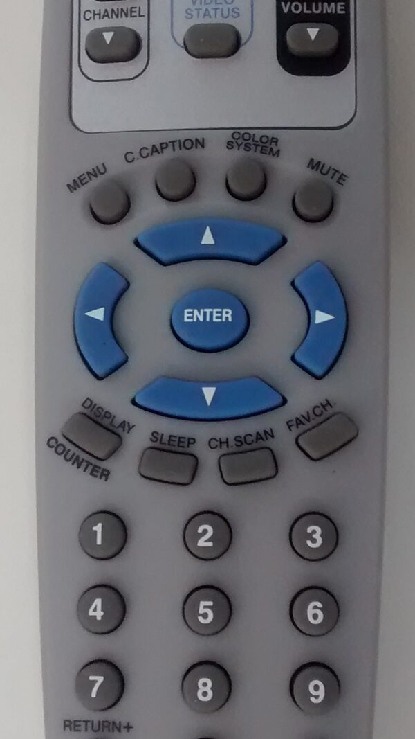 Cod. 7641 Controle de TV Gradiente