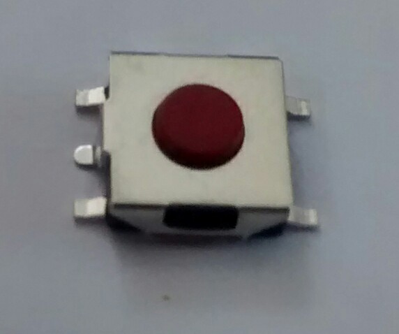 Cod.7703 Chave de toque 04 terminais vertical 5, 2x5, 2x2, 5mm SMD mini