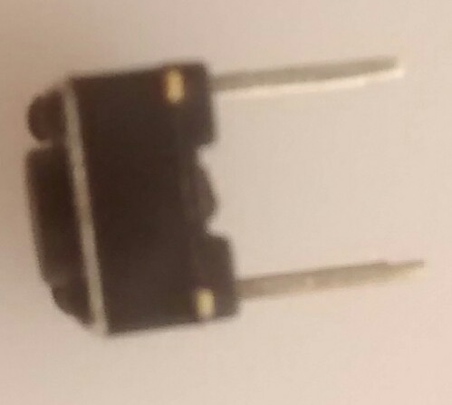Cod.7874 Chave de toque 6x6x-4,3mm 02 terminais