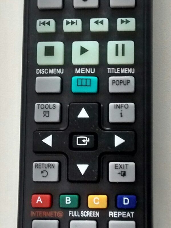 Cod. 8276  Controle Remoto DVD Home Samsung  SKY-7041