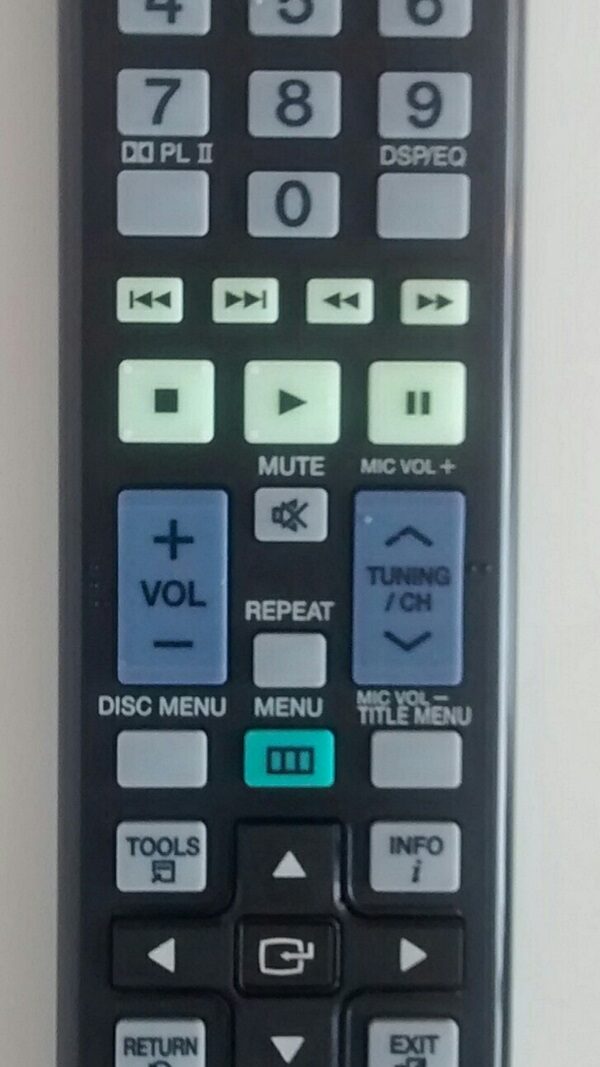 Cod. 8619  Controle Remoto DVD Home Samsung Original