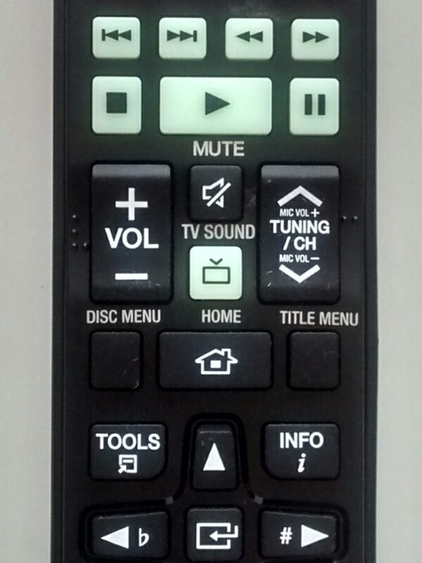Cod. 8621 Controle Remoto DVD Home Samsung  Original