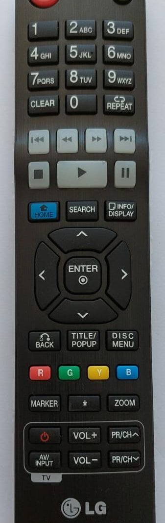 Cod. 9055 Controle Remoto DVD Home  LG