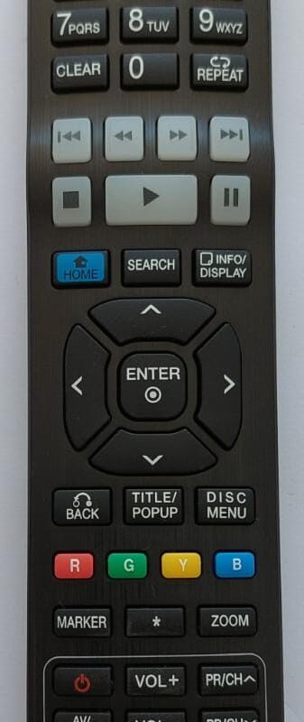 Cod. 9055 Controle Remoto DVD Home  LG