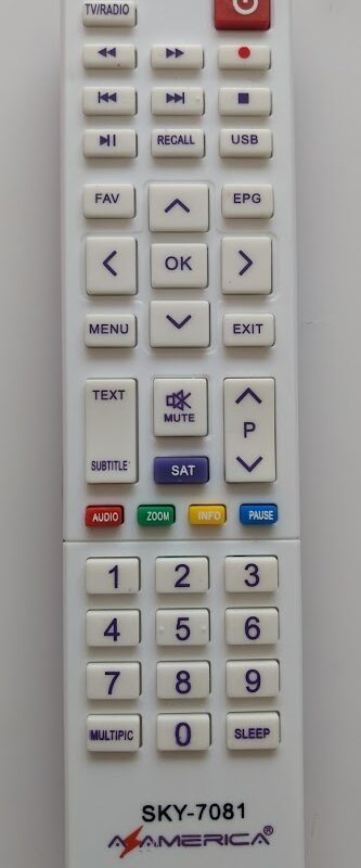 Cod. 9282 Receptor Digital  Azamerica Silver HD -S1009 HD  SKY-7081
