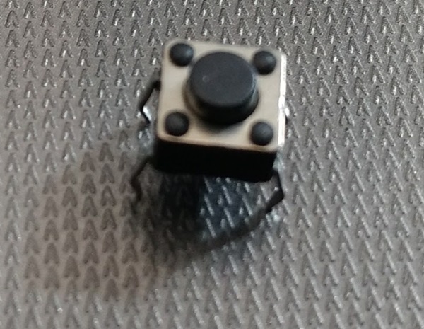 Cod.9752 Chave Touch 4 Terminau com Base 6,X 6,0mm ) Altura 5mm Corpo Cheio 180º