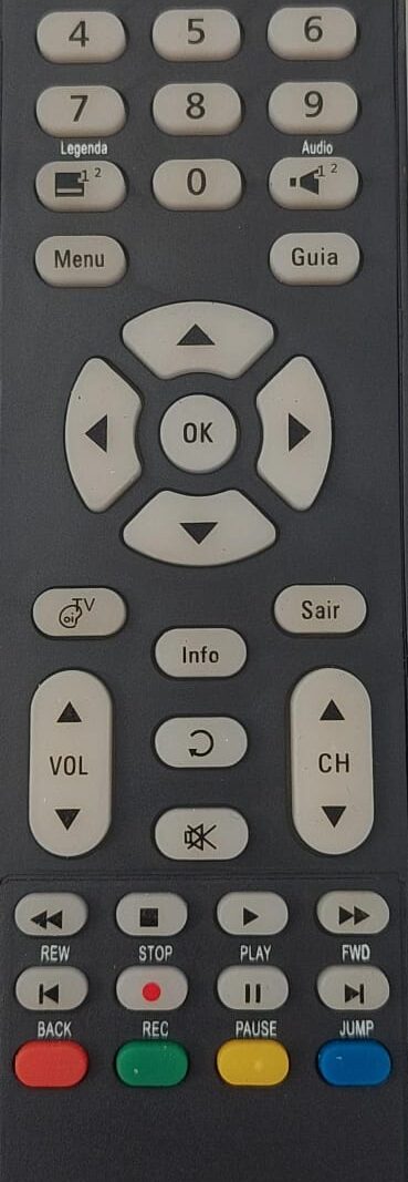 Cod.10535 - 6659 Receptor Digital Oi Elsys TV HD ETRS33 ETRS34 Elsys SKY-7014 lLE-7014