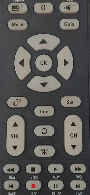 Cod.10535 - 6659 Receptor Digital Oi  Elsys  TV HD ETRS33  ETRS34   Elsys SKY-7014  lLE-7014