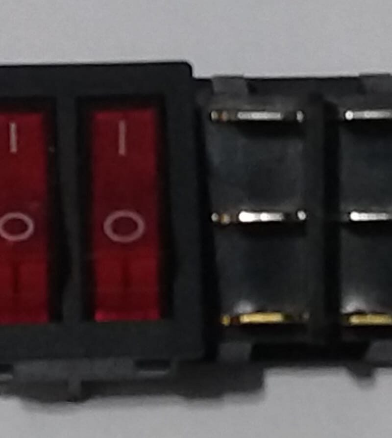 Cod.11097 Chave Gangorra Dupla Kcd3-202n 6t 15a Vm C Neon.